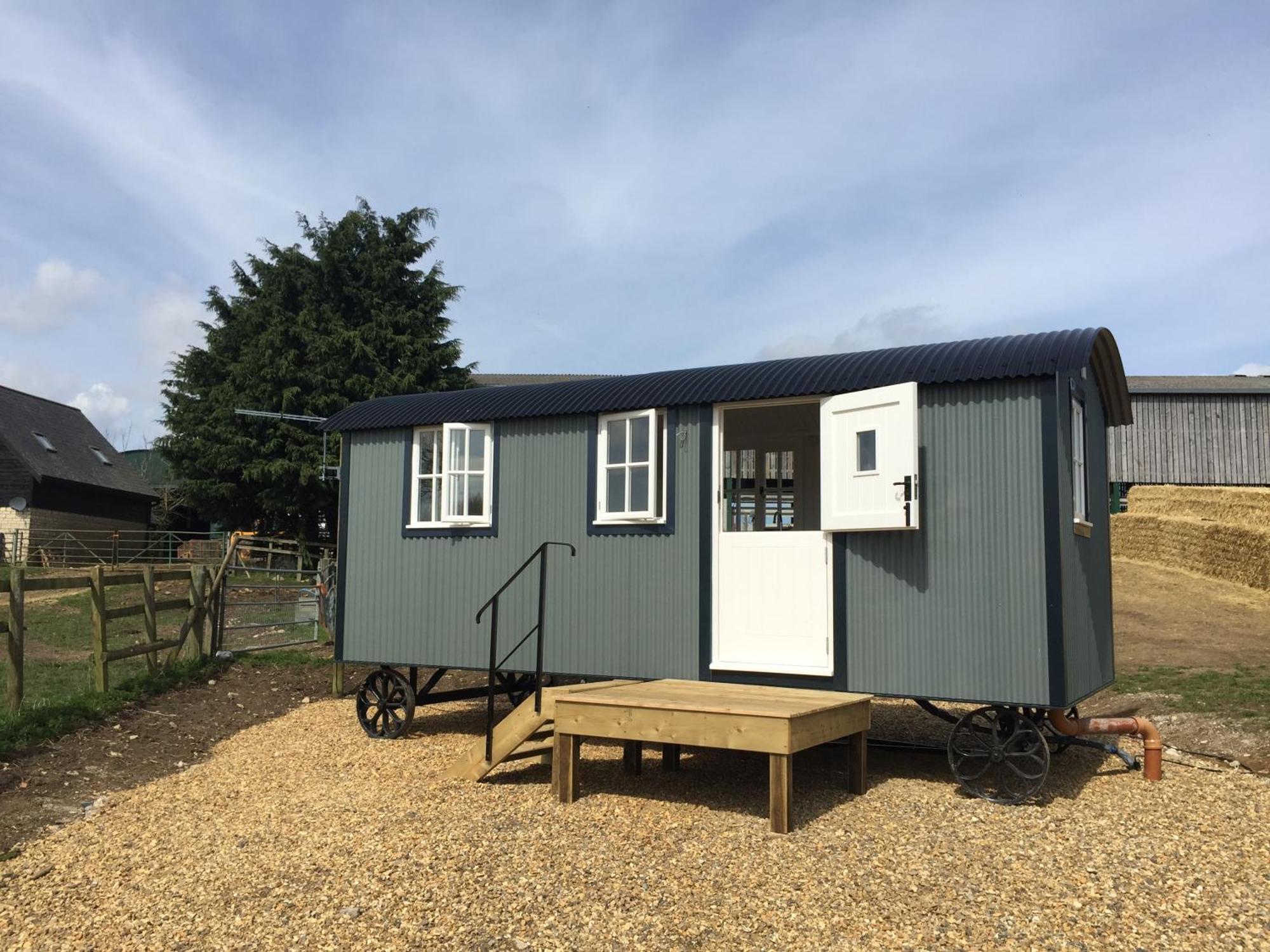 Вілла Weatherhead Farm Shepherds Hut Бакінгем Екстер'єр фото